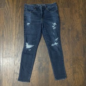 American eagle ripped jeans